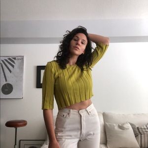 Suzanne Rae Cropped Knit Top